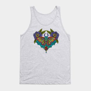 Death head moth tattoo inspired shirt Tank Top